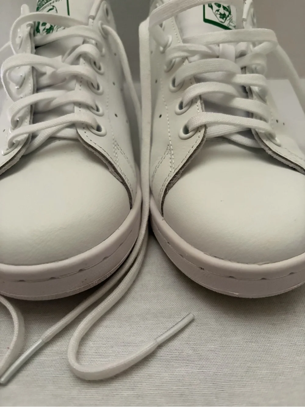Adidas Originals Stan Smith White Green Sneakers Men’s 5.5 Leather Shoes